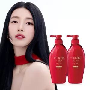 츠바키 프리미엄 모이스트 앤 리페어 샴푸 450ml 2개