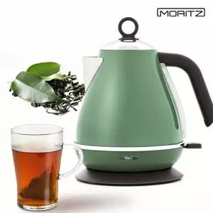 모리츠 1.7L 대용량 레트로 빈티지 무선 전기포트 커피 티 전기 주전자 무선 드립 포트 2KG670H