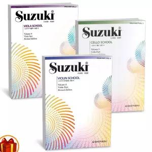T맴버십 10%+선물) 스즈키 바이올린 비올라 첼로 교본 1 2 3 4 5 6 7 8 9(CD 1장 표함) -세광음악사