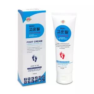 웰빙헬스 고운발 풋크림 튜브형 120g / 약국 판매제품 발뒤꿈치 풋크림 보습 각질