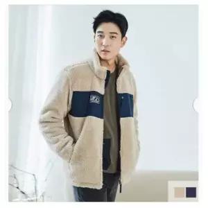 [롯데백화점]콜핑 LD18 남자 겨울 부클본딩 플리스자켓 KSJ6770U/6778U