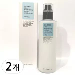 코스알엑스 오일 프리 울트라 모이스쳐라이징 로션 100ml 2개
