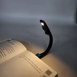 집게 클립형 무선 LED 북라이트 미니 독서등 휴대용 스탠드 조명
