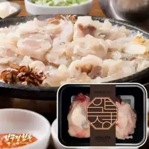 [압구정한우] 1++등급 투뿔 한우 도가니 500g (냉동) 곰탕 수육용 스지 사골 우족 양지 사태 국거리용 보양식 모둠