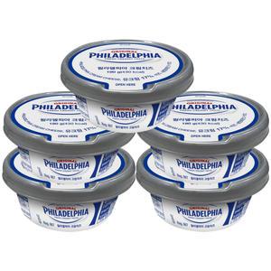 필라델피아 크림치즈 플레인 190g x 5개