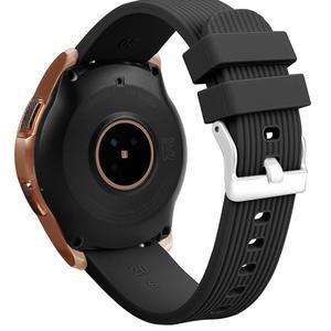 41mm 갤럭시워치3 45mm 스트랩 스트라이프 실리콘밴드 스마트밴드 시계줄