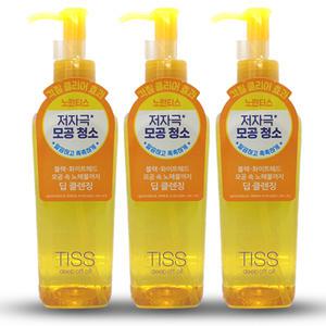 시세이도 TISS 노란티스 메이크업 클렌징오일 280ml 3개