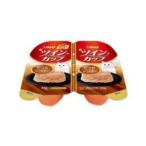 이나바 IMC-214 트윈컵 참치 가쓰오부시 70g x 24개