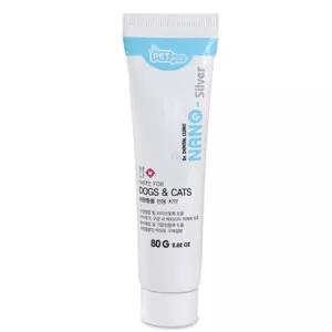 펫퍼스 은나노 치약 80g/애완용 애견 치약