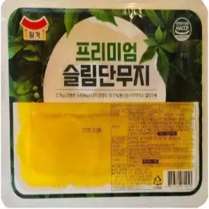 일가 프리미엄 슬림 단무지 2.7kg X 4개