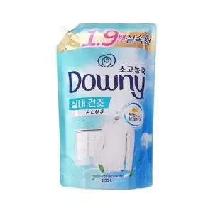 다우니 실내건조 초고농축 섬유유연제 프레시 클린 리필 1.35L