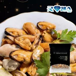 프리미엄 냉동 자숙 홍합살 1kg x 2EA 2kg 깐홍합살