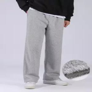 기모 허리밴딩 보아털 겨울 일자 트레이닝 바지 PWBP5275