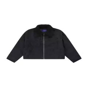 [반에이크][반에이크] 퍼카라 데님 누빔자켓_VB3ZDPM201Z