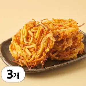 산들네이처 바삭한 야채튀김 냉동튀김 3kg (1kg x 3봉)