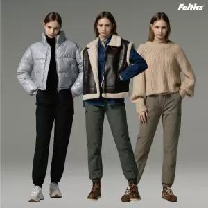 25FW  펠틱스 오리털 패딩 기모팬츠 2종 여성