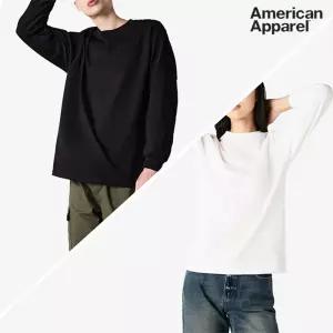 [2PACK] 트리플에이AAA 1304무지 18수 긴팔 티셔츠 화이트,블랙