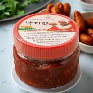 낙지 젓갈 양념 비빔 저염 반찬 단지 숙성 업소용 국산