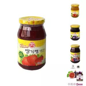 오뚜기 딸기잼 500g/식빵/잼/선물잼/선물/토스트/쨈/선물용잼/스프레드/과일잼/빵잼/과일/브런치/급식/가정