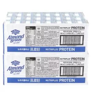 아몬드브리즈 뉴트리플러스 프로틴 190ml 48팩