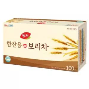 동서 한잔용 보리차 100T/공장/가정용/다과/차티백/한잔/사무실차/식수용/한입/티백/끓여/먹는/옥수수