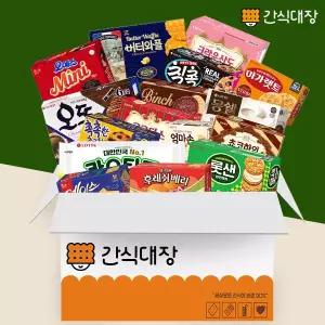 [간식대장] 사무실 최고의 사무실 간식 모음 C세트 탕비실 회사 기업 어린이날 화이트데이 발렌타인데이 선물 k0003