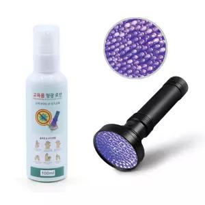 교육용 손씻기 교육 실습 (자외선손전등 형광로션 세트) 100ml