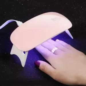 젤네일 건조기 6W LED 젤램프 셀프 휴대용 USB타입 네일램프 2컬러