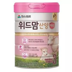 파스퇴르 위드맘 산양 제왕 분유 3단계 750g 1개