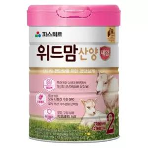 파스퇴르 위드맘 산양 제왕 분유 2단계 750g 1개