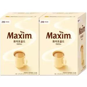맥심 화이트골드 커피믹스 210Tx2개