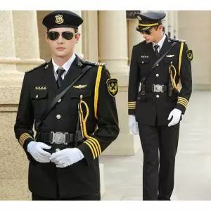 파일럿 항공사 조종사 기장복 의상 남자 제복