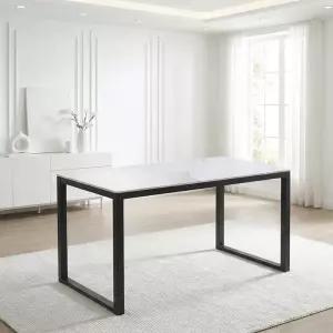 퍼치스 크레뮤 테이블 다이닝 인테리어 식탁 2인용, 4인용 포세린 세라믹 1200 x 600
