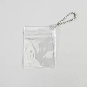 투명 지퍼백 볼체인 키링 만들기 DIY 세트 10개입 6x8