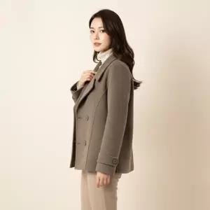 소리울 여성 울 핸드메이드 하프 코트 -프리미엄 울 소재