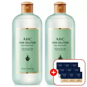 AHC 허브 솔루션 알로에베라 토너 500ml 2개