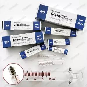 DHS 루어락 유리주사기 5ml Syringe 5cc 메탈팁