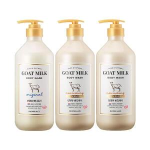 샤워메이트 산양유 오리지널 바디워시 800ml, 1개+산양유 마누카 바디워시 800ml, 2개