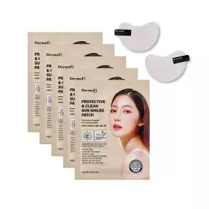 투명 썬패치 자외선차단 얼굴 햇빛가리개 골프 등산 캠핑 야외활동 썬쉴드 10매