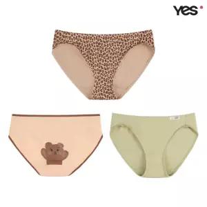 [롯데백화점]예스 여성 면 스판 삼각팬티 YSWPYB51YSWPYB52YSWPYB53