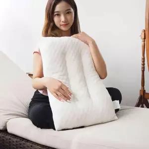 라텍스 베개 경추형 거북목용 목지지 숙면 수면 목베개 성인용