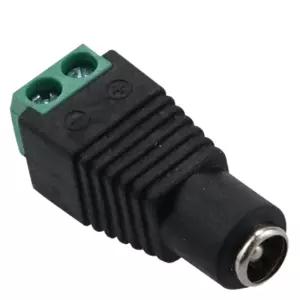 DC 터미널 연결잭 2핀 전원선 변환 암단자 5.5mm 2.1mm 10개