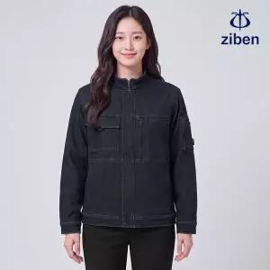 [지벤] 근무복 작업복 현장복 추동복 겨울 점퍼 데님 기먼트 워싱 자켓 ZB-J2554