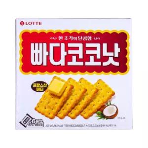 [파격도매가]롯데 빠다코코낫 300g / 대용량과자 간식 탕비실 사무실 회사 선물 벌크