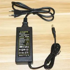 AC 100-240V  DC 12V 4A 48W 전원 공급 장치 어댑터 AUEUUSUK 플 코드 케이블 전선가리개 충전기 소켓