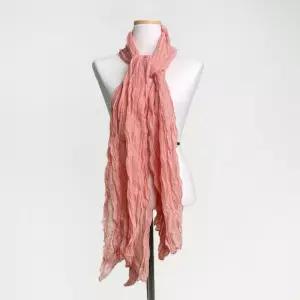무지 주름 롱 스카프 목도리 6color LM-0490