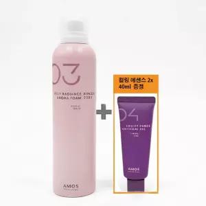 아모스 실키 래디언스 오로라 폼 250ml +휴대용 컬링 에센스 40ml