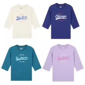 NBA KIDS sh06 CHI 팀로고 7부 티셔츠  K235Z1996P