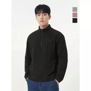 [아웃도어스/웨스트우드]웨스트우드 남성 멜란지 집업 티셔츠_WO4MTTS325