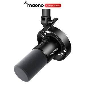 MAONO PD300X 다이나믹 마이크 XLR USB 팟캐스트 192kHz/24bit 콘텐츠 제작용 홈 오디오 스튜디오 녹음용
